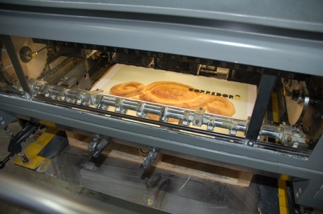Freshly baked